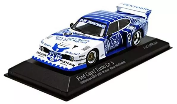Minichamps Ford Capri DRM Nurburgring 1982 Winner 1/43 GR.5 `D&W-Zakuspeed` K.NIEDZWIEDZ