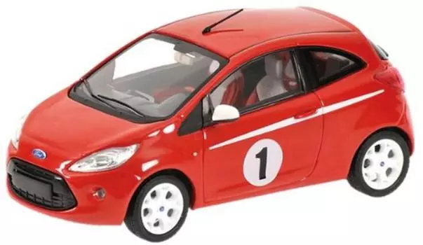 Minichamps Ford KA 2009 Завершенный продукт 1/43 (красный) красный