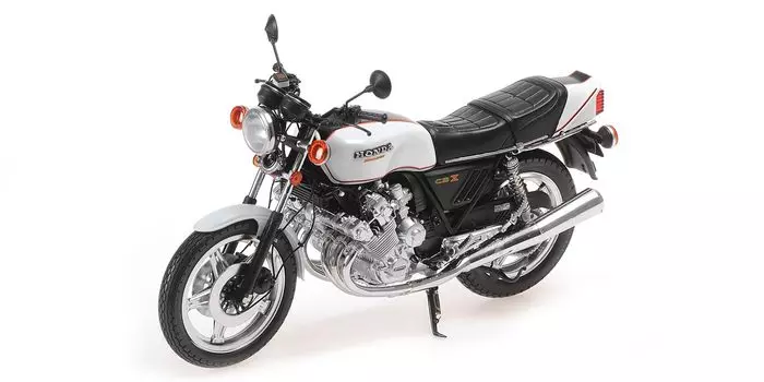 MINICHAMPS Honda CBX 1000 1978 Белый полностью литой мотоцикл 122161504 1/12