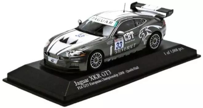 Minichamps Jaguar XKR GT3 GT3 2008 QU Finished Product 1/43 #33/FIA