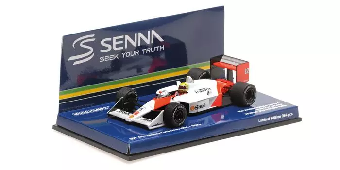Minichamps McLaren Honda WC 1988 Dirty Version MP4/4, Сенна, - 143.