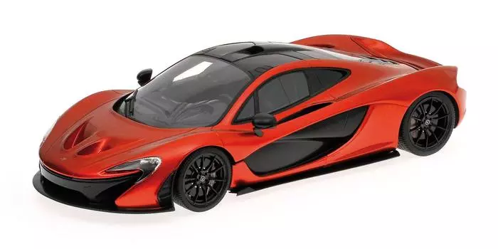 MINICHAMPS McLaren P1 2013 Volcanic Orange First Class Collection McLaren 1/18scale оранжевый