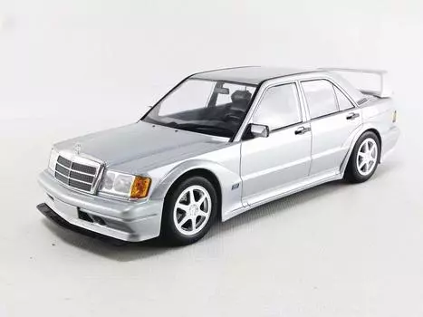 Minichamps Mercedes Benz 190E EVO 2 Silver 1/18 2.5-16 серебряный