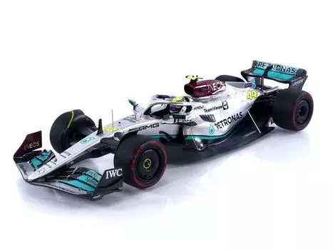 Minichamps Petronas F1 W13E Hamilton 2022 Завершенный продукт 1/18 M-AMG