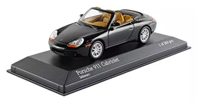Minichamps Porsche 911 Кабриолет 1998 Черный металлик 1/43 (996)