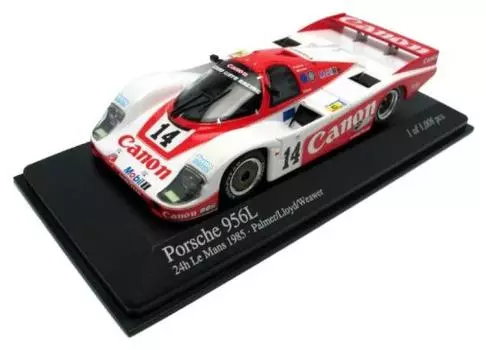 Minichamps Porsche 956 Canon Le Mans 1985 Завершенный продукт 1/43 PALMER/LLOY