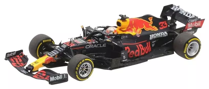 Minichamps RB Honda RB16B Verstappen Mexico GP2021 Победитель Готовый продукт 1/43