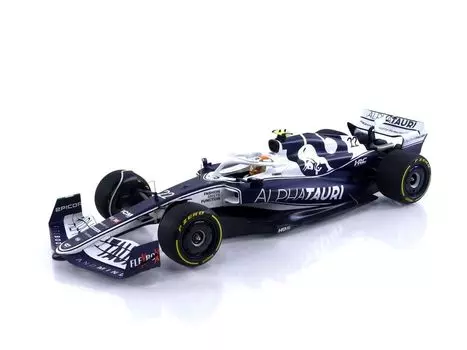 Minichamps S AlphaTauri AT03 Hiroki Tsunoda Bahrain GP2022 Готовый продукт 1/18
