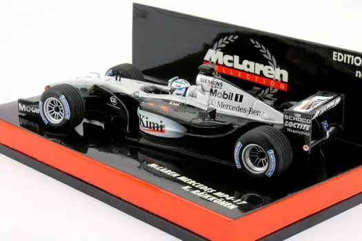 MINICHAMPS scale McLaren Raikkonen 1/43 MP4/17 K.