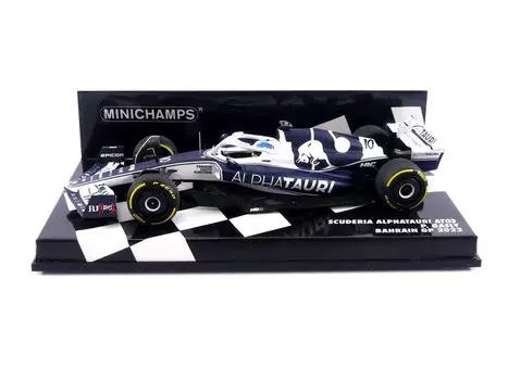 Minichamps Scuderia AlphaTauri Honda AT03 2022 F1 Bahrain GP Gasly 1/43 #10 P.