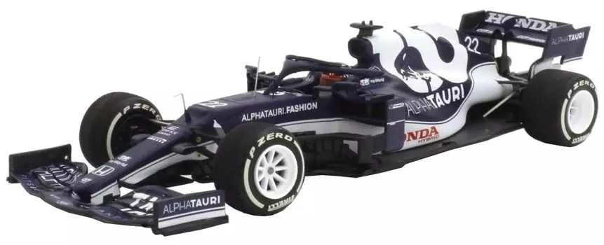 Minichamps Scuderia AlphaTauri Honda AT2 Yuki Tsunoda Bahrain GP 2021 Готовый продукт 447210122 1/43