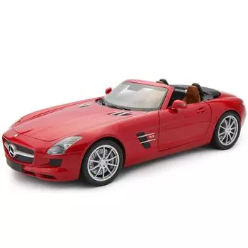 MINICHAMPS SLS AMG Roadster 2011 Красный металлик Roadster Красный металлик 1/18 масштаб Mercedes-Benz Mercedes-Benz красный