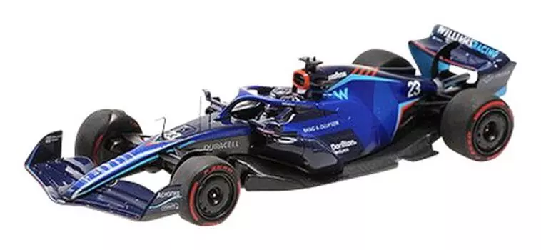 Minichamps Williams FW44 Albon Bahrain GP2022 Завершенный продукт 1/43