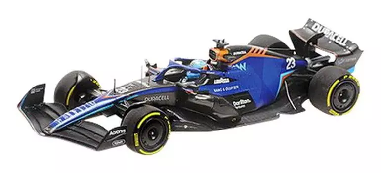 Minichamps Williams FW44 Albon Miami GP2022 Завершенный продукт 1/43