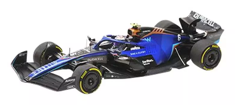 Minichamps Williams FW44 Latifi Miami GP 2022 Завершенный продукт 1/43