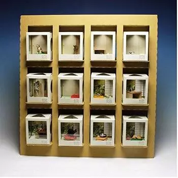 Minichu Animal room scene Set Japanese-style [12 types]