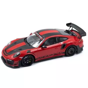 Minichumbs Porsche 911 GT2 RS MR 2018 Нюрбургринг Рекорд 1/18 (красный)