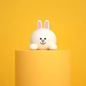 Минифигурка автомобиля Line Friends, Кони, 1 шт., корейский автомобильный аксессуар