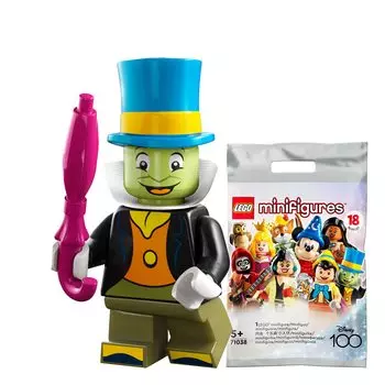 Минифигурка LEGO Disney 100 Джимини Крикет Джимини Крикет | [71038-3]