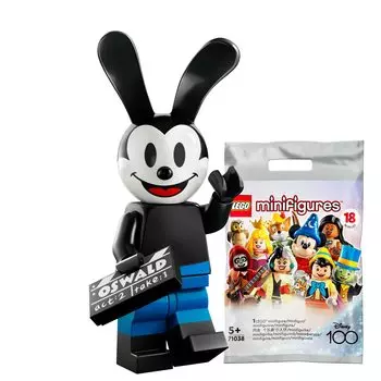 Минифигурка LEGO Disney 100 Освальд Счастливый Кролик Освальд Счастливый Кролик [71038-1]