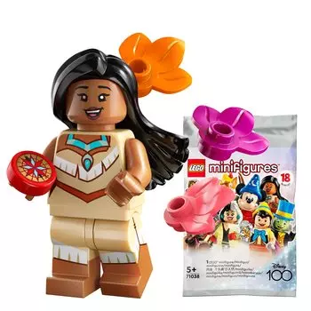 Минифигурка LEGO Disney 100 Покахонтас Покахонтас | [71038-12]