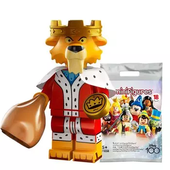 Минифигурка LEGO Disney 100 Принц Джон Принц Джон | [71038-15]