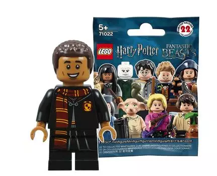 Минифигурка LEGO Harry Potter Series 1 Дин Томас LEGO Harry Potter Collectible Minifigures Series1 Дин Томас [71022-8]