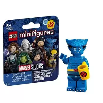 Минифигурка Lego Marvel Series 2 Beast | Зверь [71039-10]
