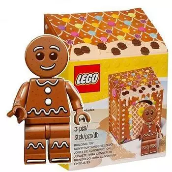 Минифигурка LEGO Пряничный человечек (Ограниченный дизайн) Пряники [5005156]