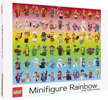 Минифигурка Lego Rainbow 1000 деталей Пазл из 1000 деталей