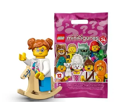 Минифигурка LEGO Series 24 Наездник на лошади Rockin [71037-11]
