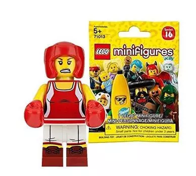 Минифигурка LEGO серии 16 Кикбоксер нераспечатанная [71013-8]