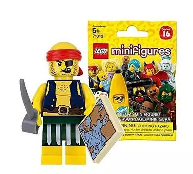 Минифигурка LEGO серии 16 Rogue Pirate Нераспечатанный предмет [71013-9]