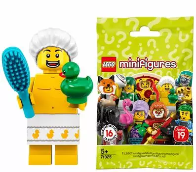 Минифигурка LEGO серии 19 Душевик [71025-2]