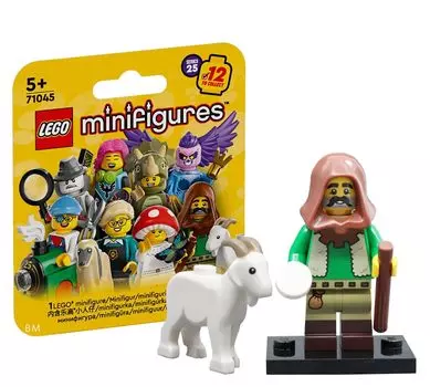 Минифигурка LEGO серии 25 Пастух коз | [71045-5]