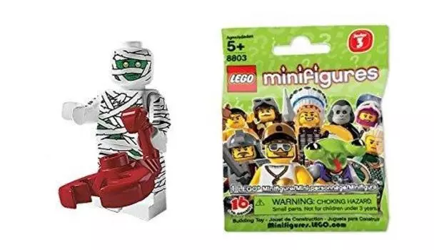 Минифигурка LEGO серии 3 Мумия (Серия минифигурок3) 8803-08 [Предмет]