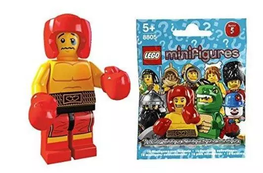 Минифигурка LEGO серии 5 Боксер [8805-13]
