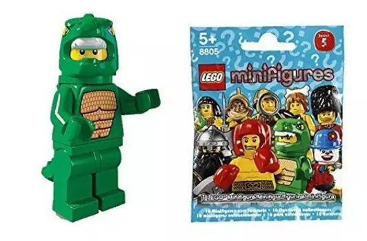 Минифигурка LEGO серии 5 Человек-ящер [8805-6]