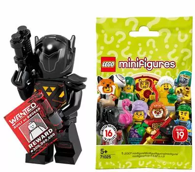 Минифигурка LEGO Серия 19 Галактический охотник за головами [71025-11]