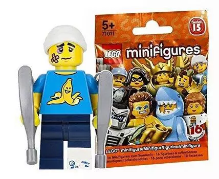 Минифигурки LEGO серии 15 Неуклюжий парень Минифигурки LEGO серии 15 Неуклюжий парень (нераспечатанный) | [71011-4]