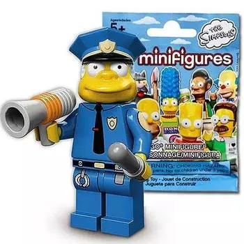 Минифигурки LEGO The Simpsons Series 1 Шеф Виггам [71005-15]