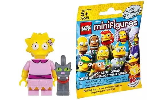 Минифигурки LEGO The Simpsons Series 2 Лиза и Снежок II Минифигурки LEGO The Simpsons Series 2 Лиза и Снежок II | [71009-3]