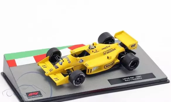 Миникар F1 Lotus LOTUS 99T N 11 1987 Satoru Nakajima 1/43 [предмет]