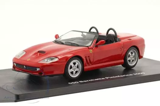 Миникар Ferrari FERRARI 550 BARCHETTA PININFARINA 2000 г.в. с футляром 1/43 (красный) [элемент] красный