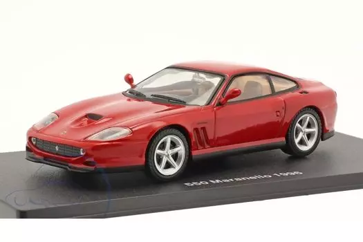 Миникар Ferrari FERRARI 550 MARANELLO 1996 г. в футляре 1/43 (красный) [элемент] красный