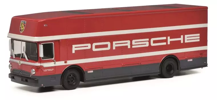 Миникар Shuco BENZ O317 Porsche Transporter LE600pc 1968 Mercedes-Benz 1/64 [предмет]