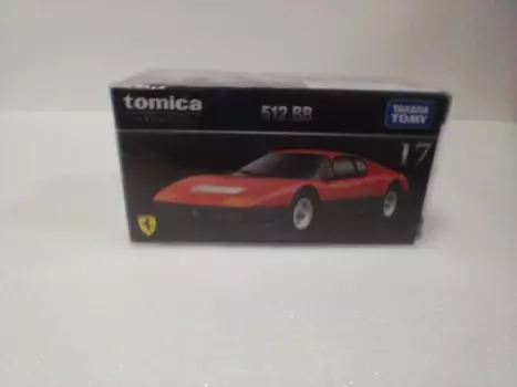 Миникар Tomica 512 BB Ferrari масштаб 1/7