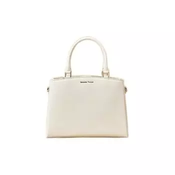 Minimal Design Tote Bag 00032320135662 [Samantha Thavasa] Women s Off-White