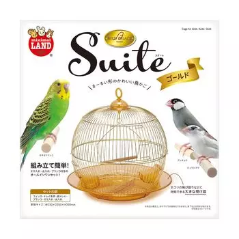 Minimal Land Bird Palace Suite Gold