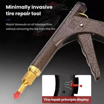 Минимально инвазивный комплект инструментов для ремонта шин Burst Universal с ремонтным комплектом RapidPlug 2